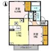 リビングタウン三橋西 Bの間取り画像