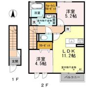 ラ ヴィ クレールの間取り画像