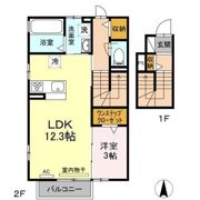 プリムローズⅡの間取り画像