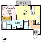 カーサ・ステラの間取り画像