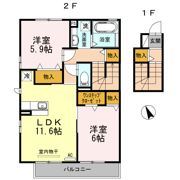 グレイス大村の間取り画像