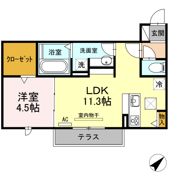 アメニティ橋口の間取り画像