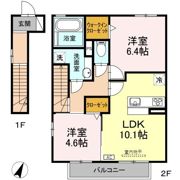 メゾンSakuraⅡの間取り画像