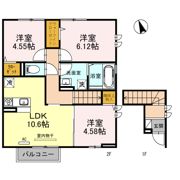 蔵（B棟） B棟の間取り画像