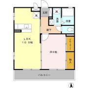 エランビタールSHIOMIの間取り画像
