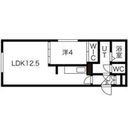 Lis Blanc手稲の間取り画像