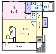エトワール Aの間取り画像