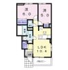 クインス Aの間取り画像
