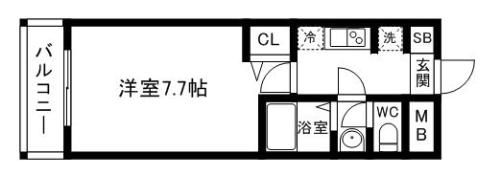 リーセント春町の間取り画像