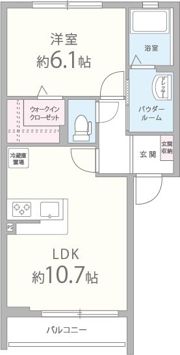 メゾン・クレールの間取り画像