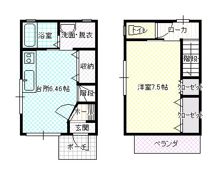 ヨーロピアンシャレーAYAの間取り画像