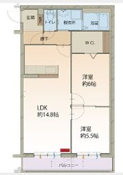 ベーシックマンションⅢの間取り画像