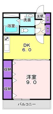 東山ハウスIIの間取り画像