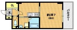ヴァンヴェルデ西京極の間取り画像