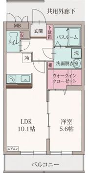 ミクアルトの間取り画像