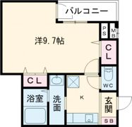 フジパレス鳳中ノースの間取り画像