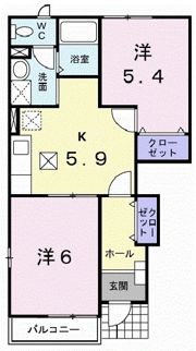 サンフラワー・ヒルズCの間取り画像