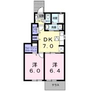 シエルメゾンの間取り画像
