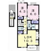 フェリースⅡの間取り画像