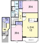 メゾンリジェールBの間取り画像