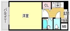 西新ヴィンテージの間取り画像