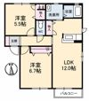 メゾンシャルマンAの間取り画像