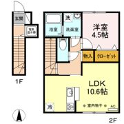 ジーヴォ福村1丁目の間取り画像