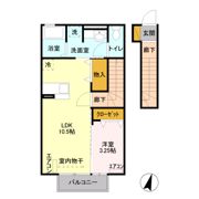 セジュール石倉の間取り画像