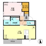 グリーンハイツの間取り画像