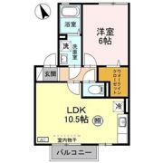 グランメール桜町 Cの間取り画像