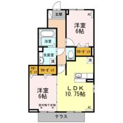 con_brio_和（ｺﾝﾌﾞﾘｵﾜ）の間取り画像