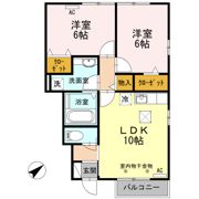 ピースフルの間取り画像