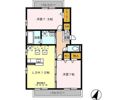 ガーデンアベリアの間取り画像