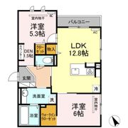 サンハイム己斐中Ⅲの間取り画像