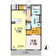 ヴィサージュの間取り画像