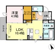 キャッスル多の津の間取り画像
