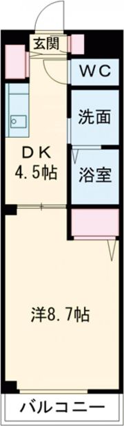 Espoir2(エスポアール2)の間取り画像