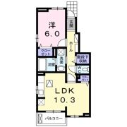 EstanoFⅠの間取り画像