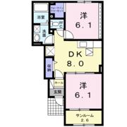 スーペリア Cの間取り画像
