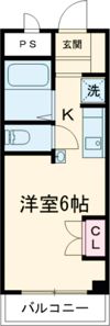 ロードアップ牧野の間取り画像