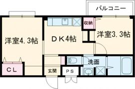 ロードアップ牧野の間取り画像