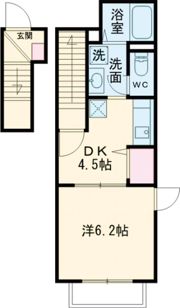 フレーリーコートの間取り画像