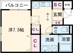 マノリアWestの間取り画像