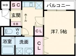 マノリアEastの間取り画像