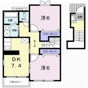 ポラリスⅠの間取り画像