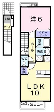 ルミエールⅠの間取り画像