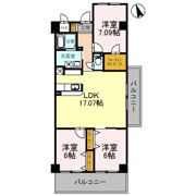 ラ・メゾンMSⅡの間取り画像