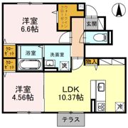 リッツ ハウスの間取り画像