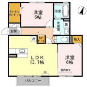 ソレーユ池田の間取り画像