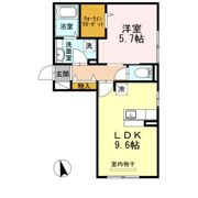 セジュール熊本の間取り画像